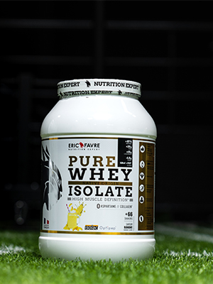 Pure Whey Protein Native 100% Isolate saveur Fraise 2kg